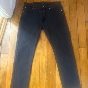 Levi's Men's black Slim Jeans